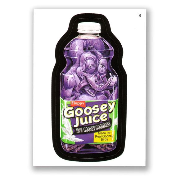 2007 Topps Wacky Packages Card - Series 5 - #08 Goosey Juice - Picture 1 of 2